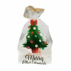Outlet ⭐ Merry 🔔 Christmas Treat Bags with Ties by Celebrate It®, 24ct. ⌛ -Christmas Shop 10701538 3