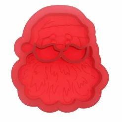 Promo 💯 Santa Silicone Cake Mold by Celebrate It™ 💯 -Christmas Shop 10701540 4