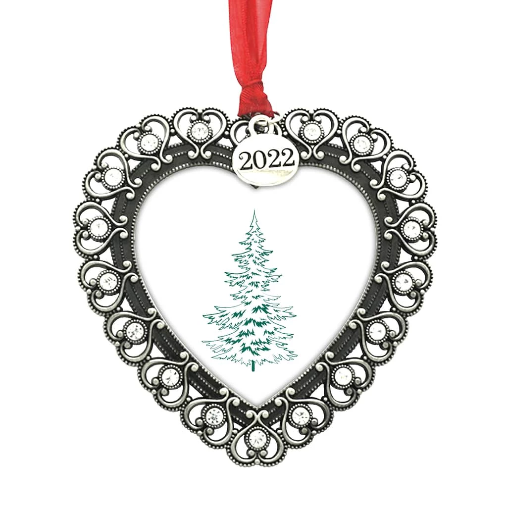 Buy π Silver 2022 Heart Ornament Frame by Studio Décor® by Studio Decor π₯° 3 Buy π Silver 2022 Heart Ornament Frame by Studio Décor® by Studio Decor π₯°