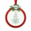 Budget 😍 Red & Green Holly 2022 Round Ornament Frame by Studio Décor® by Studio Decor 💯 -Christmas Shop 10701562 1