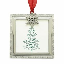 Buy 🎁 Silver Snowflake 2022 Square Ornament Frame by Studio Décor® by Studio Decor 🎉