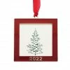 Brand new 😉 Red 2022 Square Ornament Frame by Studio Décor® by Studio Decor ⌛ -Christmas Shop 10701582 1