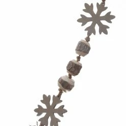 Cheap 🎁 Assorted 6ft. Wooden Snowflake Garland by Ashland® ❤️ -Christmas Shop 10701621 2