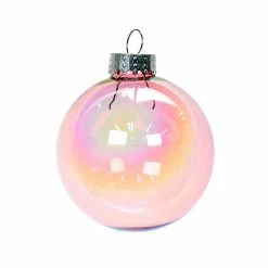 Deals 👍 Assorted 8ct. 2.5" Light Pink Glass Ball Ornaments by Ashland® 🔥 -Christmas Shop 10701624 3