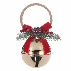 Deals 🎁 6.5" Shiny Gold Bell Hanger Decoration by Ashland® 🌟