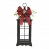 Hot Sale β 15" Black Lantern with Red Bow by Ashland® 𧨠1 Hot Sale β 15" Black Lantern with Red Bow by Ashland® 𧨠-Christmas Shop 10701722 1