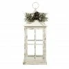 Best deal π 15.75 White Lantern with Frosted Pine Sprig by Ashland® π 1 Best deal π 15.75 White Lantern with Frosted Pine Sprig by Ashland® π -Christmas Shop 10701731 1