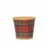 Cheapest 👏 6" Plaid Bamboo Print Pot by Ashland® 🎁