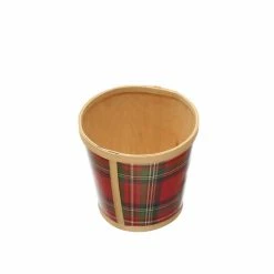Cheapest 👏 6" Plaid Bamboo Print Pot by Ashland® 🎁 -Christmas Shop 10701752 3
