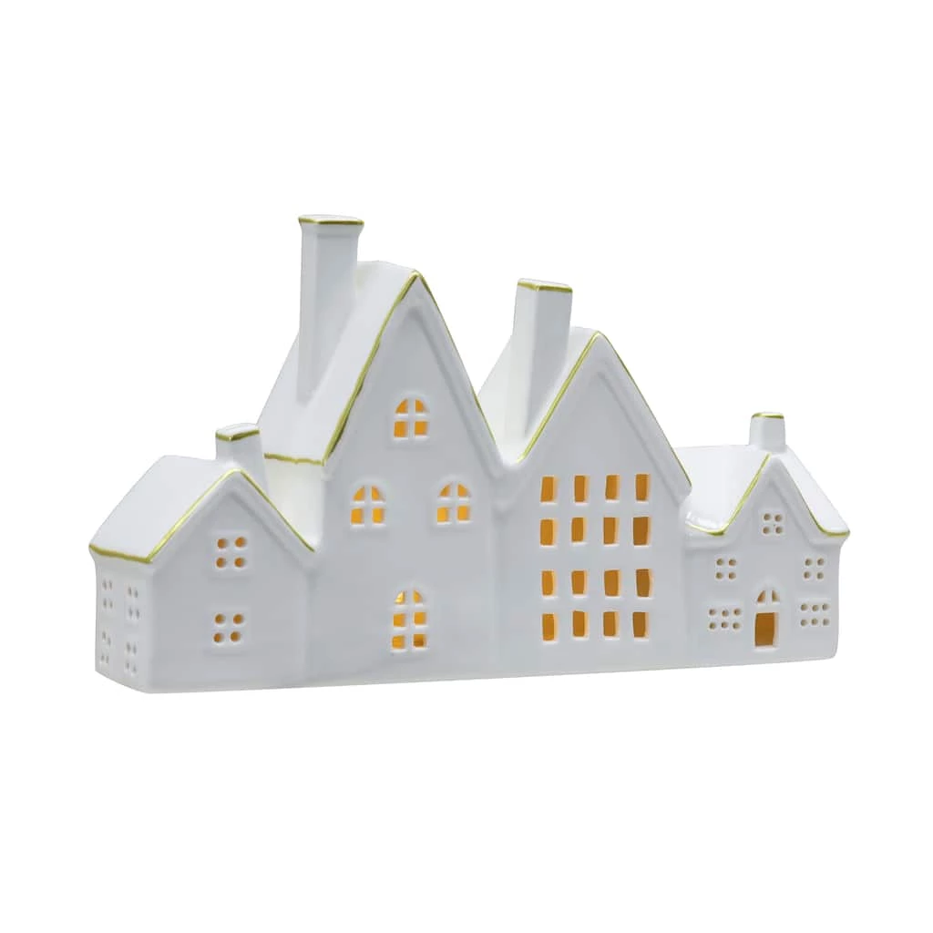 Buy π 11.6" Ceramic LED House Candle Holder by Ashland® π 5 Buy π 11.6" Ceramic LED House Candle Holder by Ashland® π - Image 3