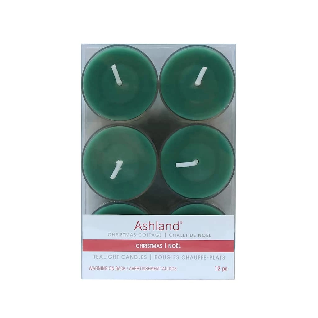 Flash Sale β Christmas Cottage Smooth Green Tealights by Ashland®, 12ct. 𧨠3 Flash Sale β Christmas Cottage Smooth Green Tealights by Ashland®, 12ct. π§¨