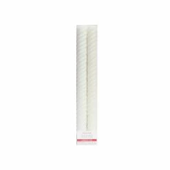 Outlet 🛒 10" White Spiral Taper Candles by Ashland®, 2ct. 👏