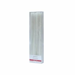 New 😉 10" Textured White Taper Candles by Ashland®, 4ct. 👍 -Christmas Shop 10701834 4