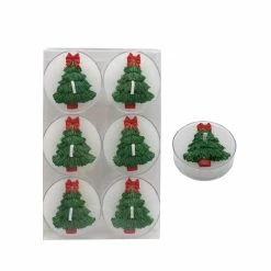 New ⭐ Christmas Tree Tealight Candles by Ashland®, 6ct. 🛒