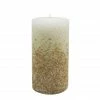 New 🥰 3" x 6" Champagne Beaded Pillar Candle by Ashland® 👏 -Christmas Shop 10701845 1