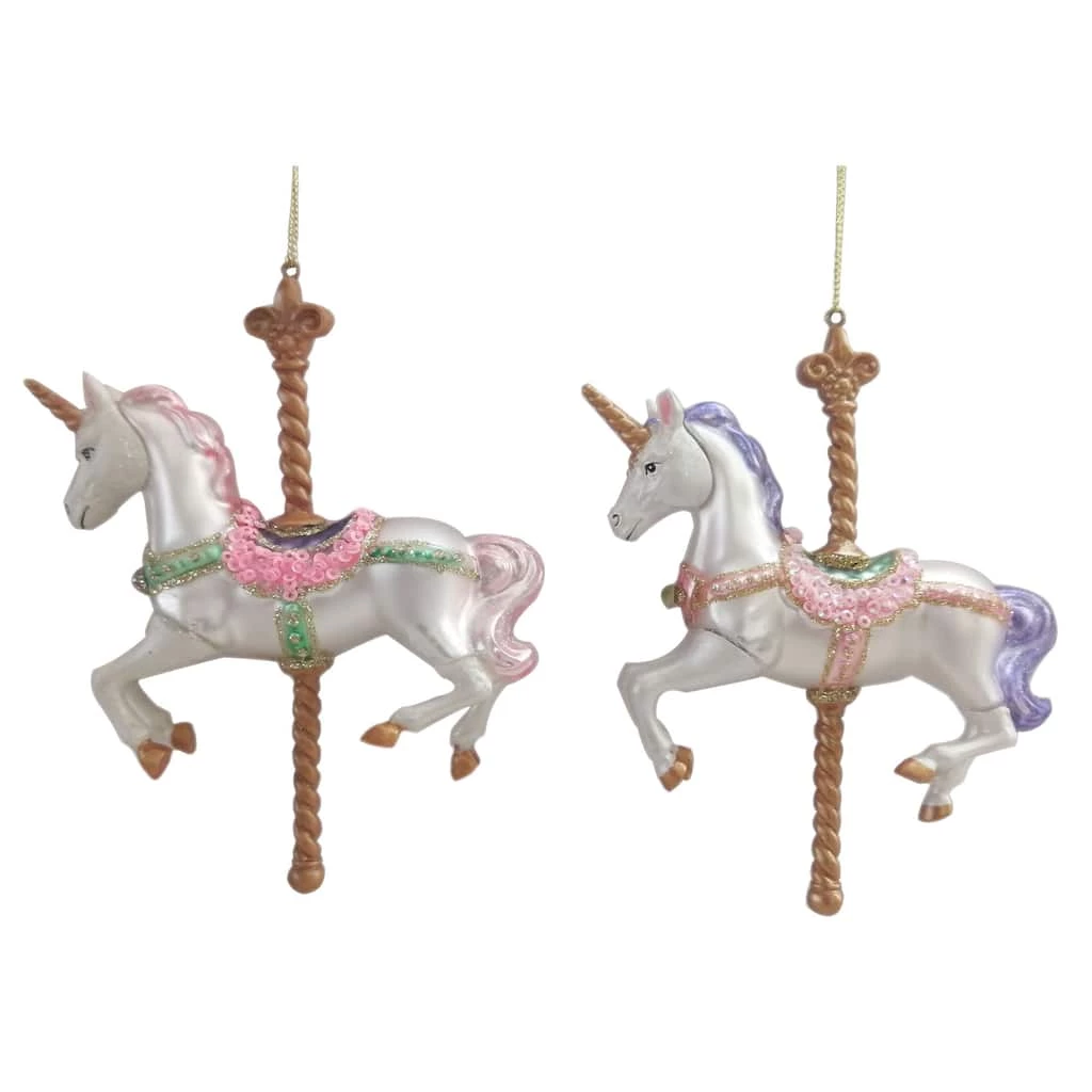 Wholesale 𧨠Assorted 6" Glass Carousel Ornament by Ashland® π€© 3 Wholesale 𧨠Assorted 6" Glass Carousel Ornament by Ashland® π€©