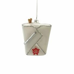 Brand new 🌟 4" Glass Chinese Take Out Ornament by Ashland® 😉 -Christmas Shop 10701853 2