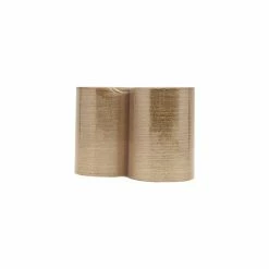 Best deal ✨ 3" x 4" Gold Pillar Candles by Ashland®, 2ct. 🔥 -Christmas Shop 10701862 2