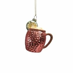 Discount π Glass Moscow Mule Ornament by Ashland® β€οΈ
