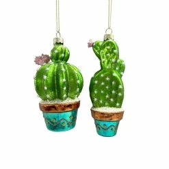 Top 10 💯 Assorted Glass Cactus Ornament by Ashland® 👍 -Christmas Shop 10701874 3