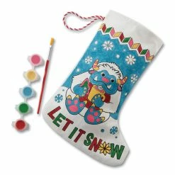 Brand new 😉 Christmas Yeti Stocking Craft Kit by Creatology™ 🎉 -Christmas Shop 10701885 2