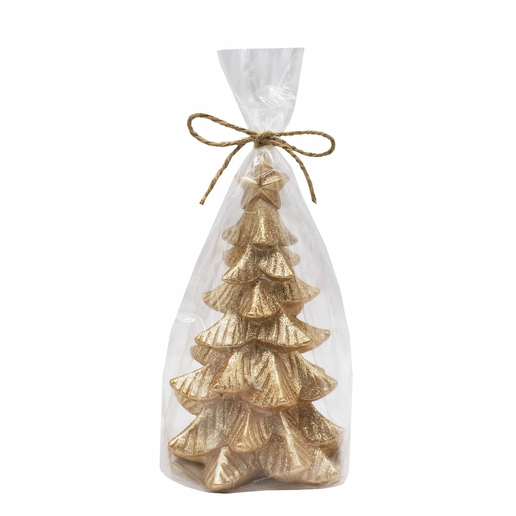 Best deal π 3.74" x 6.5" Gold π Christmas Tree Candle by Ashland® 𧨠4 Best deal π 3.74" x 6.5" Gold π Christmas Tree Candle by Ashland® 𧨠- Image 2