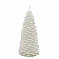 Hot Sale 🎉 4.5" x 10" White 🔔 Christmas Tree Candle by Ashland® 🎉