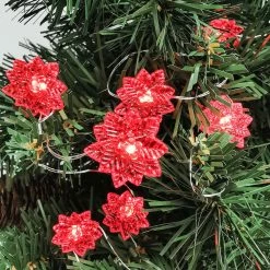 Budget 🤩 18ct. Poinsettia LED Crafting Lights by Ashland® ❤️ -Christmas Shop 10701965 3