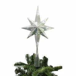 Outlet 👏 14" Silver Lighted Star of Bethlehem Tree Topper by Ashland® ✨ -Christmas Shop 10701972 3
