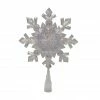 Hot Sale 🛒 12.5" Iridescent Snowflake Lighted Tree Topper by Ashland® 🌟 -Christmas Shop 10701975 1