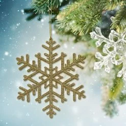 Buy 🧨 Assorted 7" Snowflake Tabletop Box Set by Ashland®, 6ct. 🛒 -Christmas Shop 10702115 2