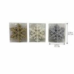 Buy 🧨 Assorted 7" Snowflake Tabletop Box Set by Ashland®, 6ct. 🛒 -Christmas Shop 10702115 3