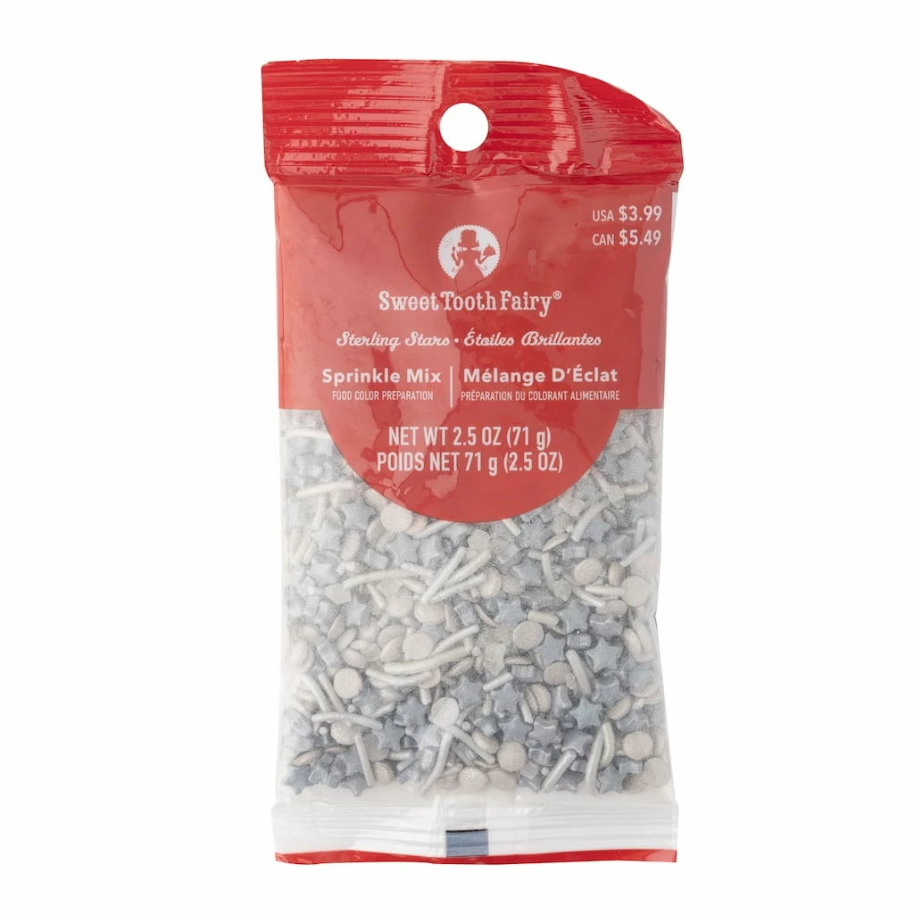 Outlet π Sweet Tooth Fairy® Sterling Stars Sprinkle Mix π― 3 Outlet π Sweet Tooth Fairy® Sterling Stars Sprinkle Mix π―
