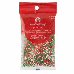 Best reviews of π― Sweet Tooth Fairy® Mistletoe Round Sprinkle Mix π§¨