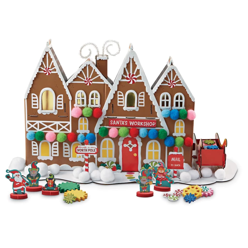 Discount π Santa's Workshop Paper Activity 3D Craft Kit by Creatology™ π 4 Discount π Santa's Workshop Paper Activity 3D Craft Kit by Creatology™ π - Image 2