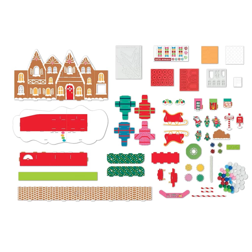 Discount π Santa's Workshop Paper Activity 3D Craft Kit by Creatology™ π 5 Discount π Santa's Workshop Paper Activity 3D Craft Kit by Creatology™ π - Image 3