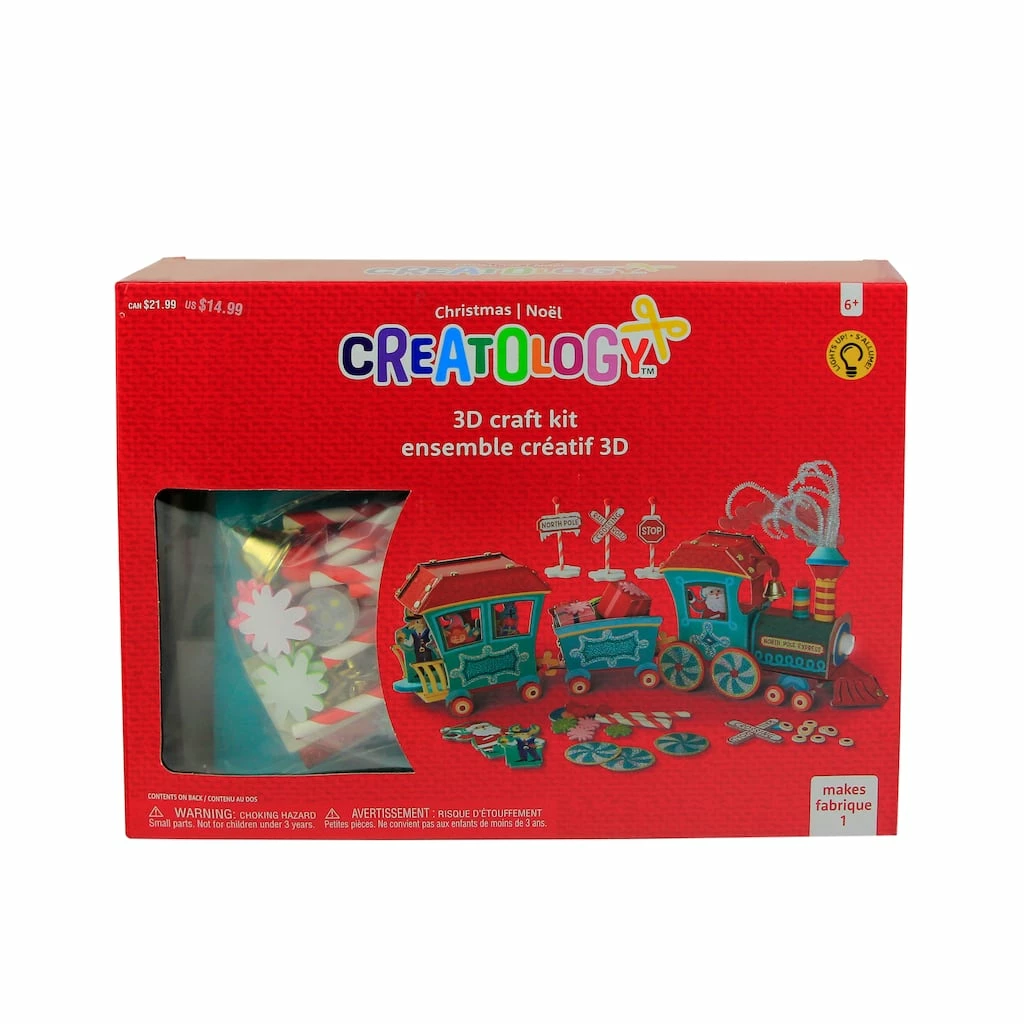 Discount π₯ Train Paper Activity 3D Craft Kit by Creatology™ π 3 Discount π₯ Train Paper Activity 3D Craft Kit by Creatology™ π