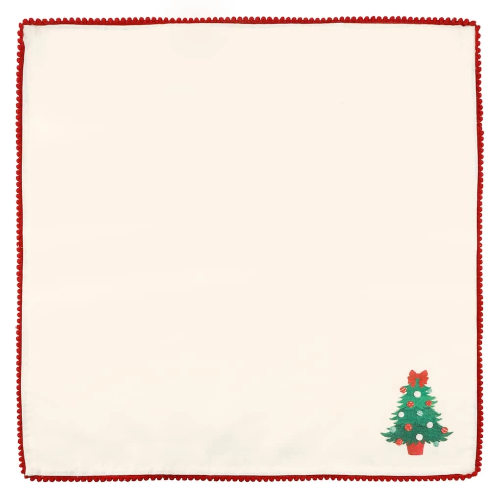 Deals β¨ Christmas Tree Linen Napkins by Celebrate It™, 4ct. π 4 Deals β¨ Christmas Tree Linen Napkins by Celebrate It™, 4ct. π - Image 2