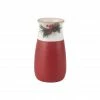 Best deal ❤️ 9.1" Red & White Holly Vase by Ashland® 🤩 2 Best deal ❤️ 9.1" Red & White Holly Vase by Ashland® 🤩 -Christmas Shop 10702360 1