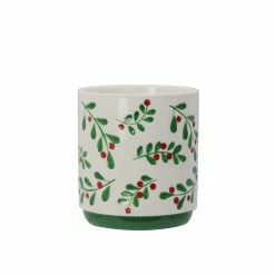 Flash Sale 😍 5" Small Holly Berry Ceramic Pot by Ashland® ⭐