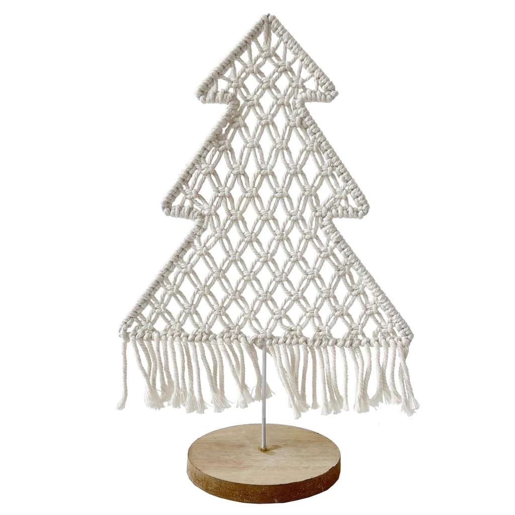 Coupon π 15.75" Macramé β Christmas Tree Decoration by Ashland® π 3 Coupon π 15.75" Macramé β Christmas Tree Decoration by Ashland® π