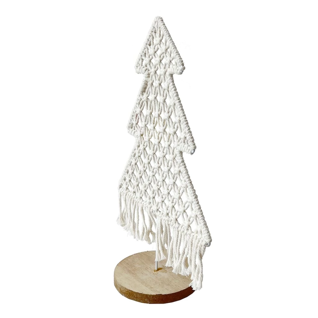 Coupon π 15.75" Macramé β Christmas Tree Decoration by Ashland® π 4 Coupon π 15.75" Macramé β Christmas Tree Decoration by Ashland® π - Image 2