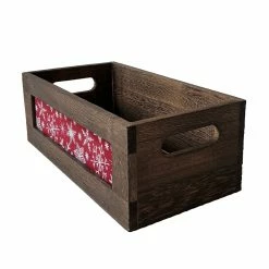 Cheapest ⭐ Small Wooden Snowflake Crate by Ashland® 🧨