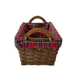 Discount 😍 Small Chipwood Basket with Liner by Ashland® 👏 -Christmas Shop 10702372 3