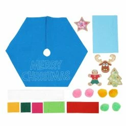 Budget ✨ Merry 🎅 Christmas Felt Tree 👗 Skirt Craft Kit by Creatology™ ✨ -Christmas Shop 10702393 2