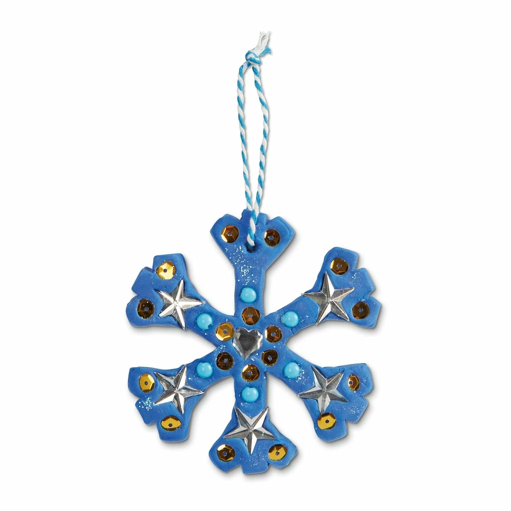 Brand new ⌛ Snowflake Air Dry Dough Ornament Kit by Creatology™ ❤️ 4 Brand new ⌛ Snowflake Air Dry Dough Ornament Kit by Creatology™ ❤️ - Image 2