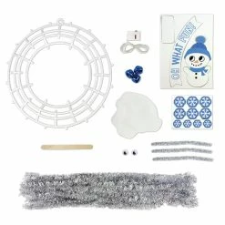 Wholesale π Snowman Tinsel Wreath Craft Kit by Creatology™ 𧨠8 Wholesale π Snowman Tinsel Wreath Craft Kit by Creatology™ 𧨠-Christmas Shop 10702429 4