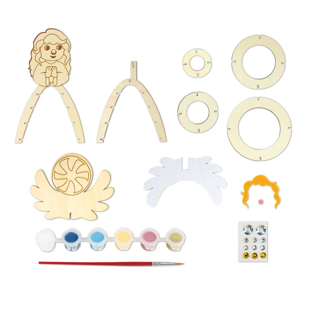 Promo π Angel Tree Topper Craft Kit by Creatology™ β¨ 4 Promo π Angel Tree Topper Craft Kit by Creatology™ β¨ - Image 2