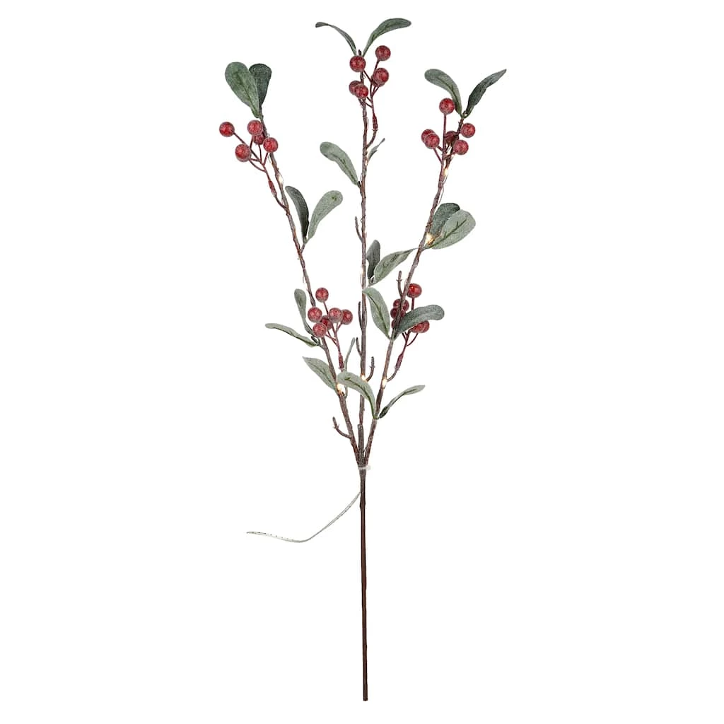 Best Sale β€οΈ Red Berries & Leaves Twig With 16 Lights by Ashland® π₯° 4 Best Sale β€οΈ Red Berries & Leaves Twig With 16 Lights by Ashland® π₯° - Image 2
