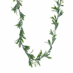 Outlet 🔔 5ft. Pre-Lit LED White Berry Leaf Garland by Ashland® 🤩